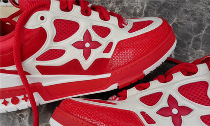 LOUIS VUITTON LV SKATE SNEAKER RED WHITE Versili