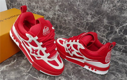 LOUIS VUITTON LV SKATE SNEAKER RED WHITE Versili