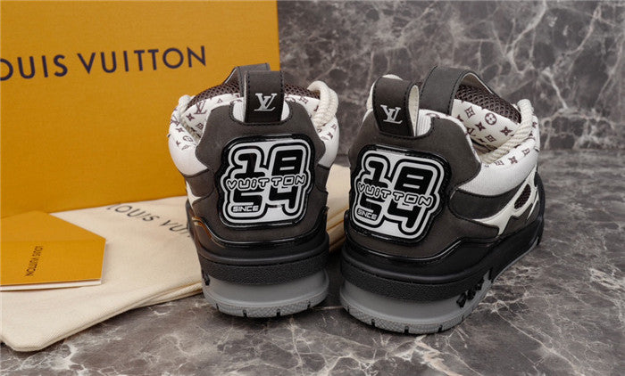 LOUIS VUITTON LV SKATE SNEAKER WHITE BLACK Versili