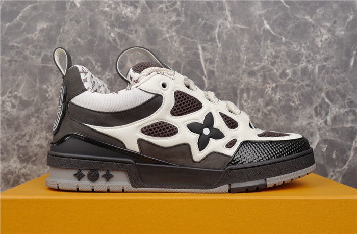 LOUIS VUITTON LV SKATE SNEAKER WHITE BLACK Versili