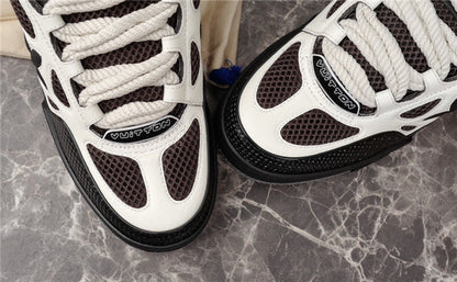 LOUIS VUITTON LV SKATE SNEAKER WHITE BLACK Versili