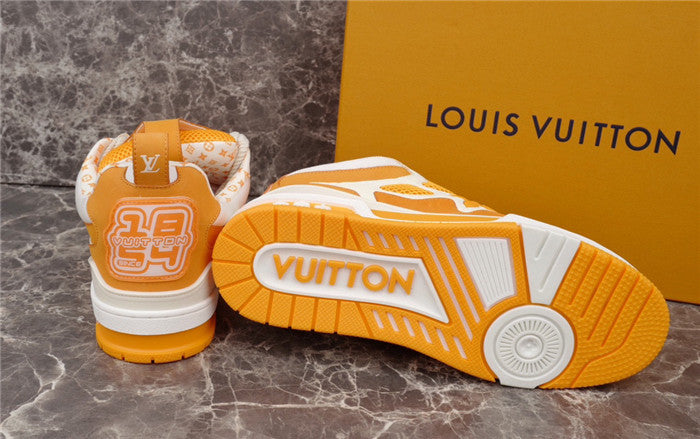 LOUIS VUITTON LV SKATE SNEAKER YELLOW WHITE Versili