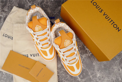 LOUIS VUITTON LV SKATE SNEAKER YELLOW WHITE Versili