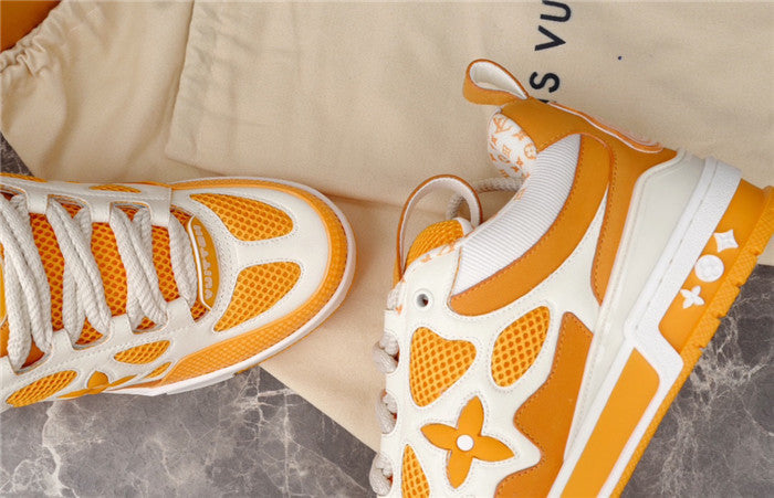 LOUIS VUITTON LV SKATE SNEAKER YELLOW WHITE Versili