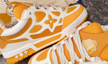 LOUIS VUITTON LV SKATE SNEAKER YELLOW WHITE Versili