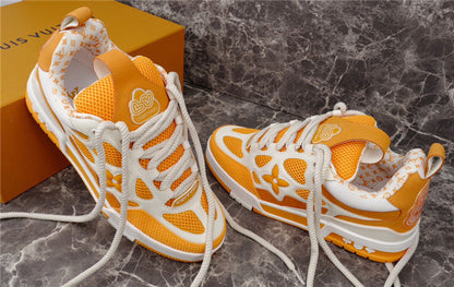 LOUIS VUITTON LV SKATE SNEAKER YELLOW WHITE Versili