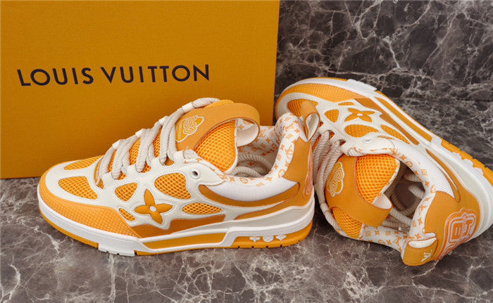 LOUIS VUITTON LV SKATE SNEAKER YELLOW WHITE Versili