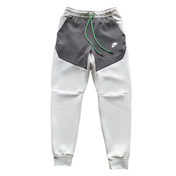NIKE TECH FLEECE PANTS x GREY/BLACK/GREEN My Store