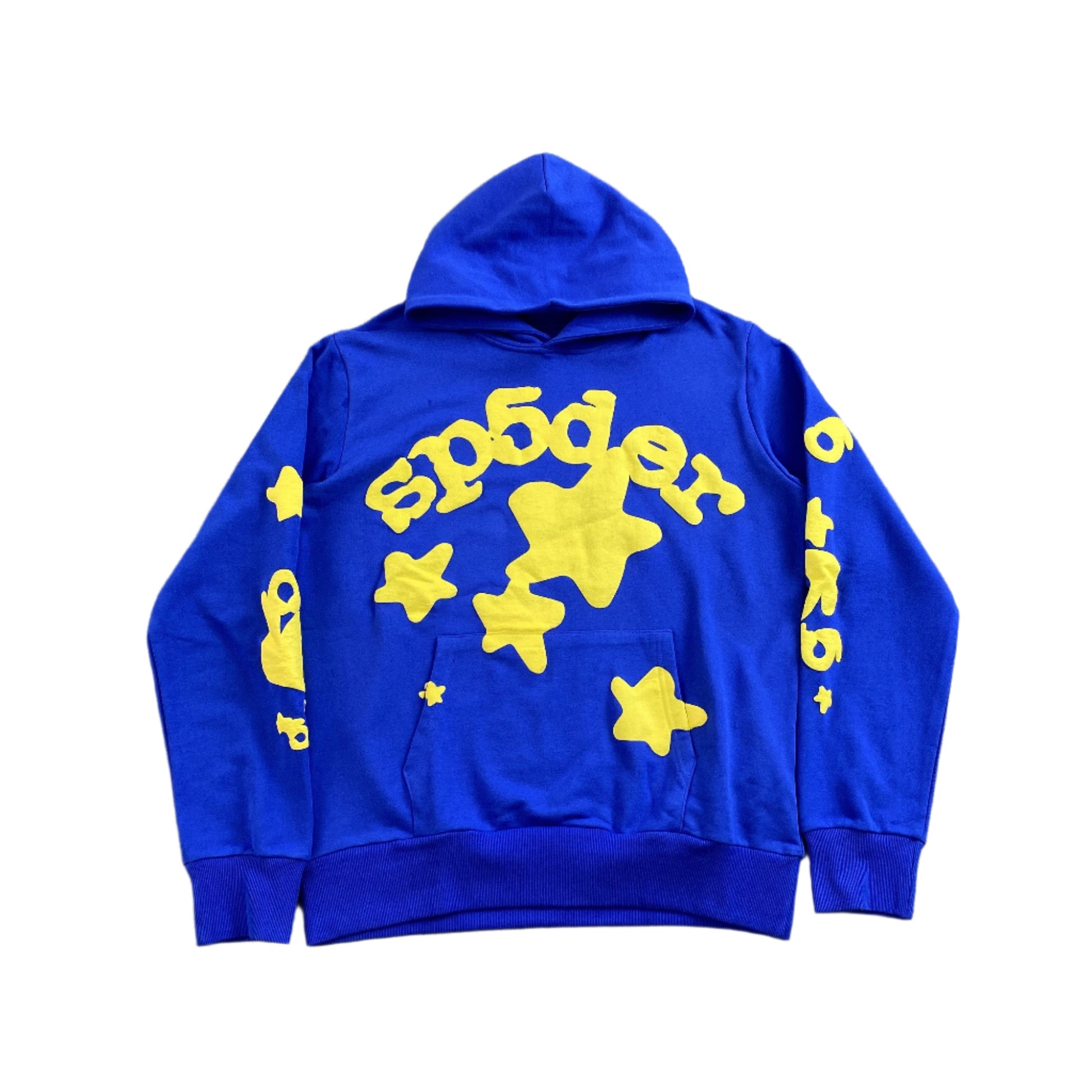 SP5DER BELUGA HOODIE TC BLUE Status Shipping