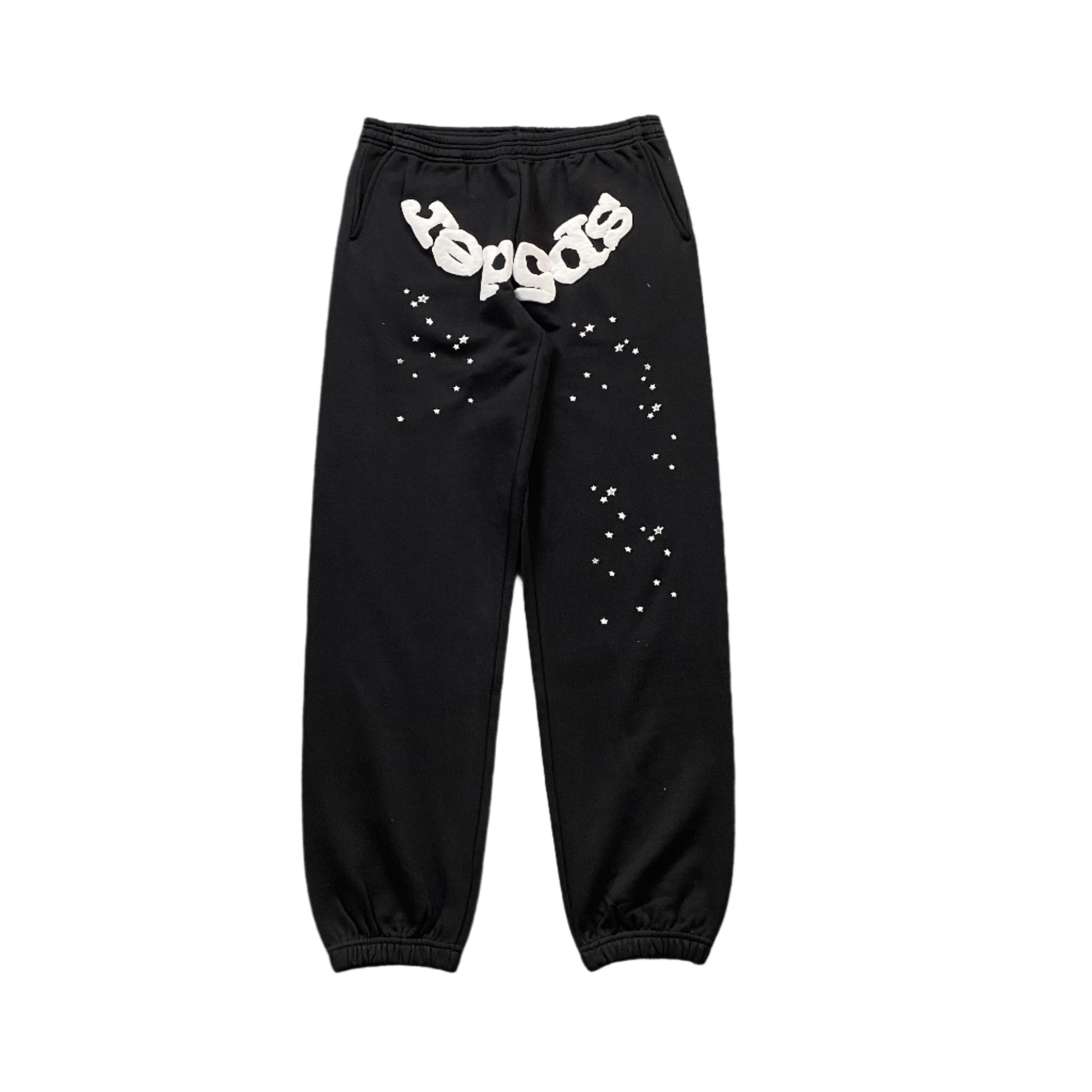 SP5DER OG WEB SWEATPANTS BLACK Status Shipping
