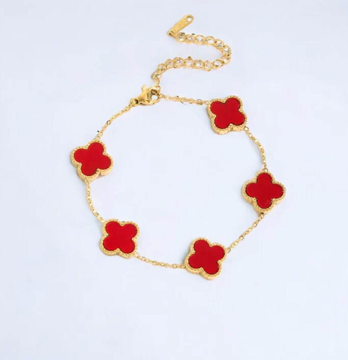 CloverGlow™ Gold-Plated Bracelet Luxesphere