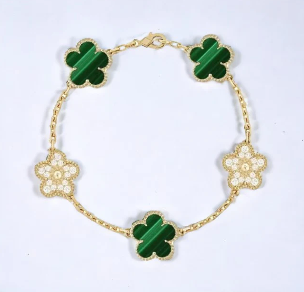 CloverGlow™ Gold-Plated Bracelet Luxesphere