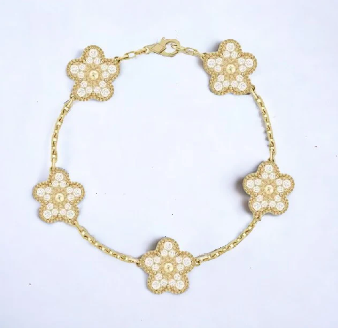 CloverGlow™ Gold-Plated Bracelet Luxesphere