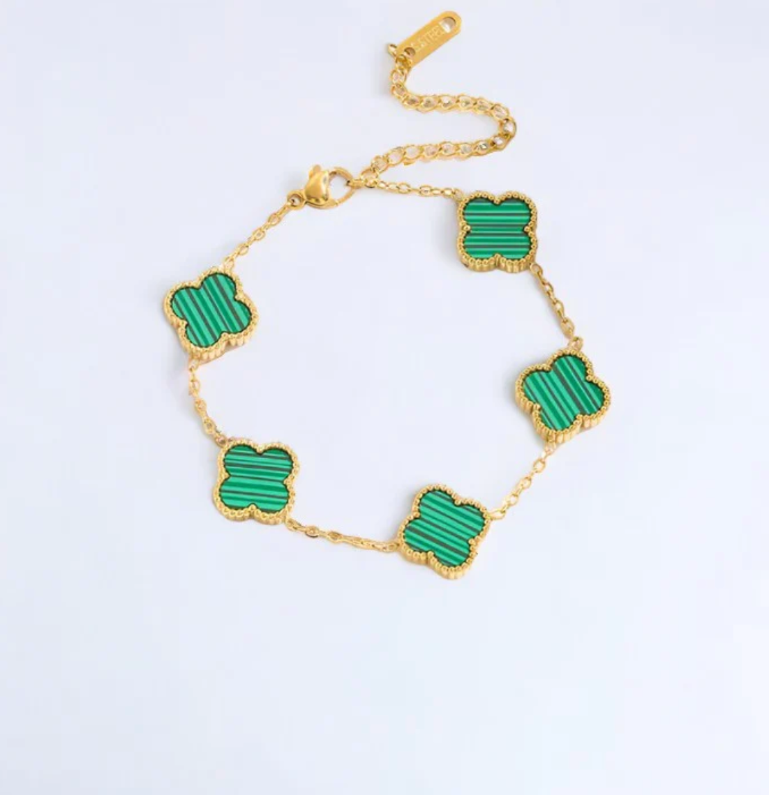 CloverGlow™ Gold-Plated Bracelet Luxesphere