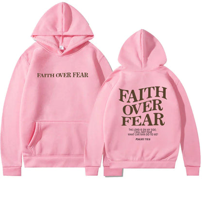 Faith Over Fear Hoodie Luxesphere