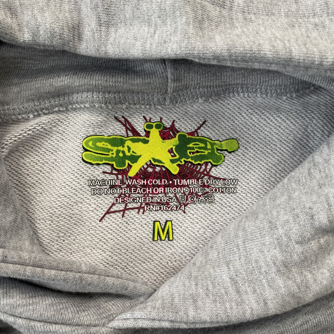 SP5DER BELUGA HOODIE HEATHER GREY Status Shipping