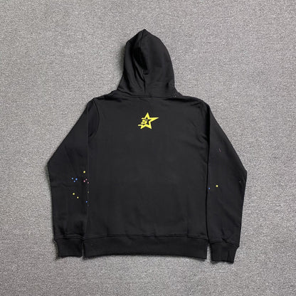 SP5DER P*NK HOODIE BLACK Status Shipping