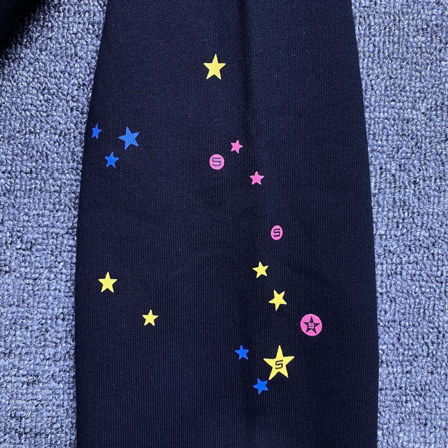 SP5DER P*NK HOODIE BLACK Status Shipping