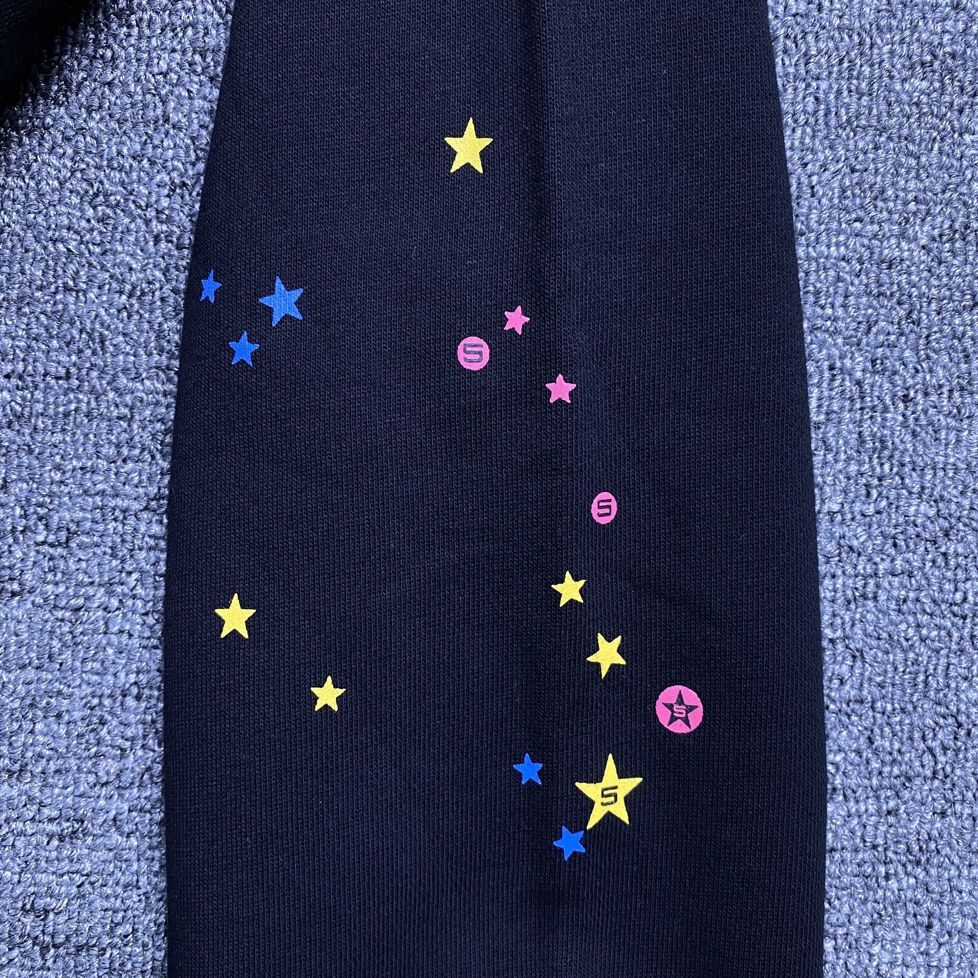 SP5DER P*NK HOODIE BLACK Status Shipping