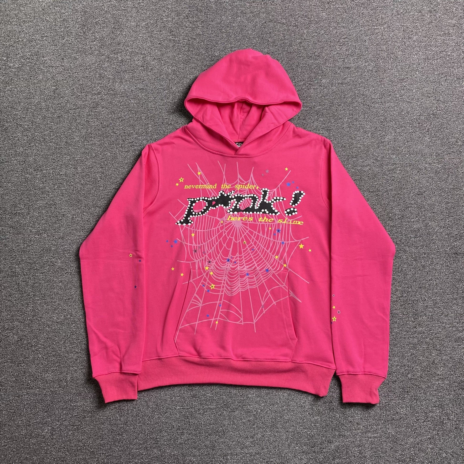 SP5DER P*NK HOODIE PINK Status Shipping