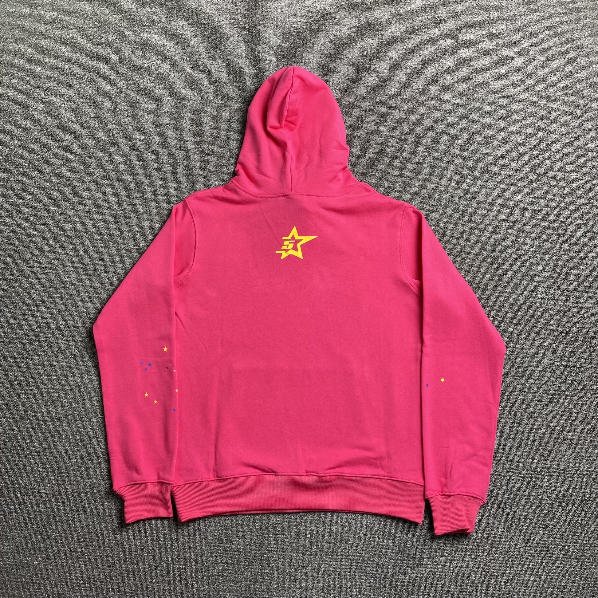 SP5DER P*NK HOODIE PINK Status Shipping