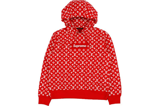 Supreme LV Box Logo Hoodie Sakura