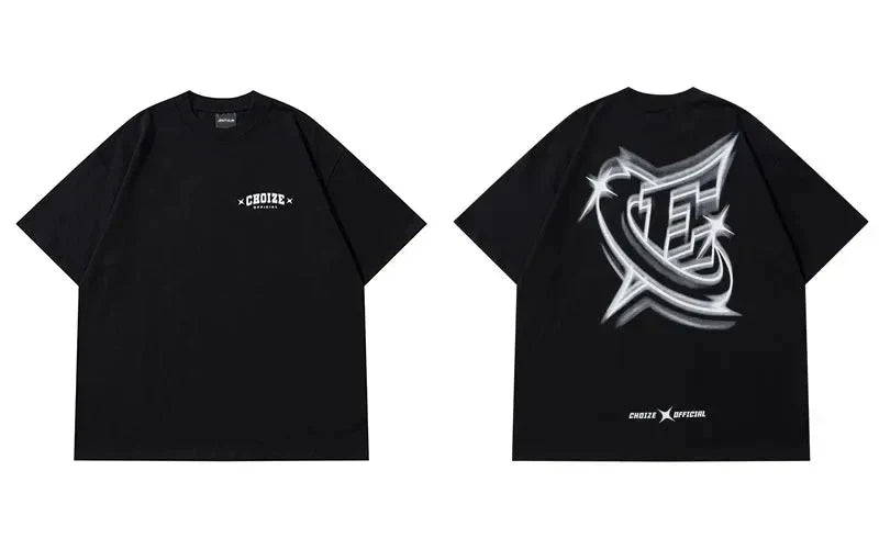 Y2K E Eternal T Shirt Status Shipping