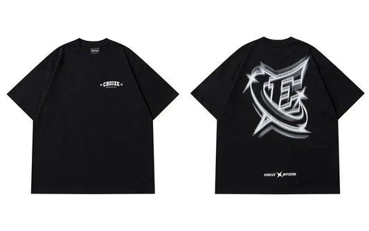 Y2K E Eternal T Shirt Status Shipping