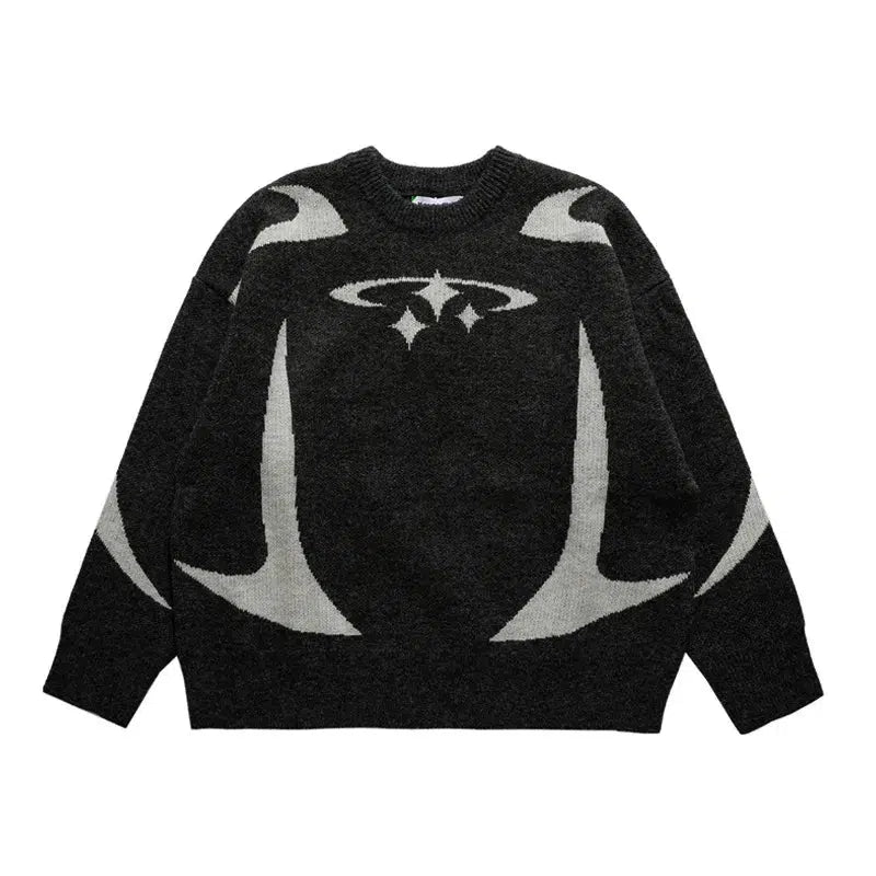 Y2K Knitted Jumper Status Shipping