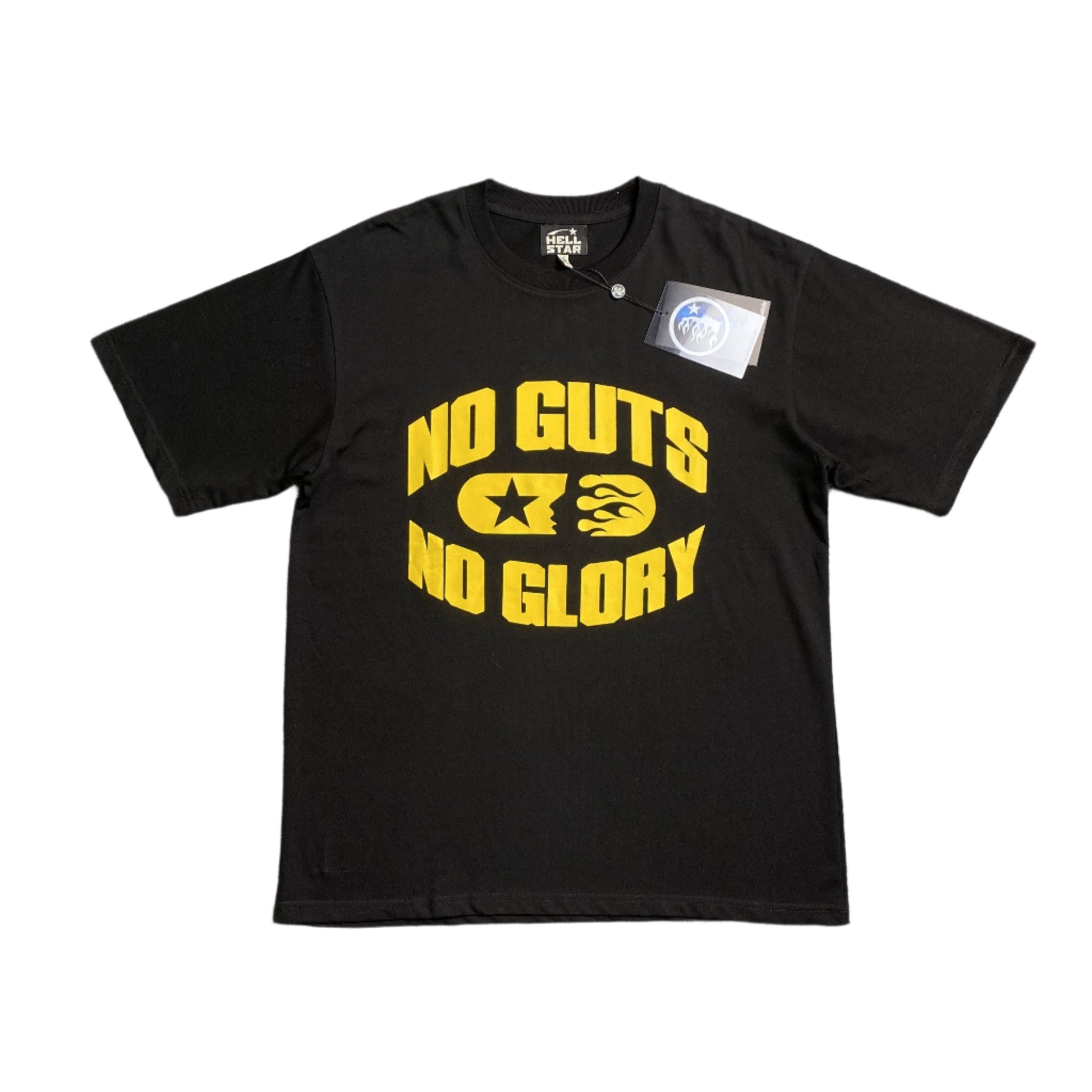 Hellstar "No Guts No Glory" Black T-Shirts Versili