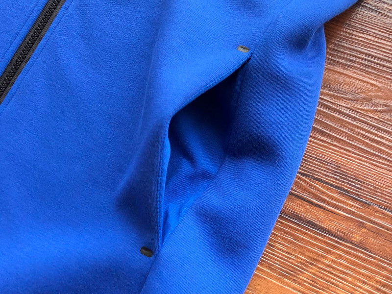 NIKE TECH FLEECE HOODIE x SANGRIA/GAME ROYAL My Store