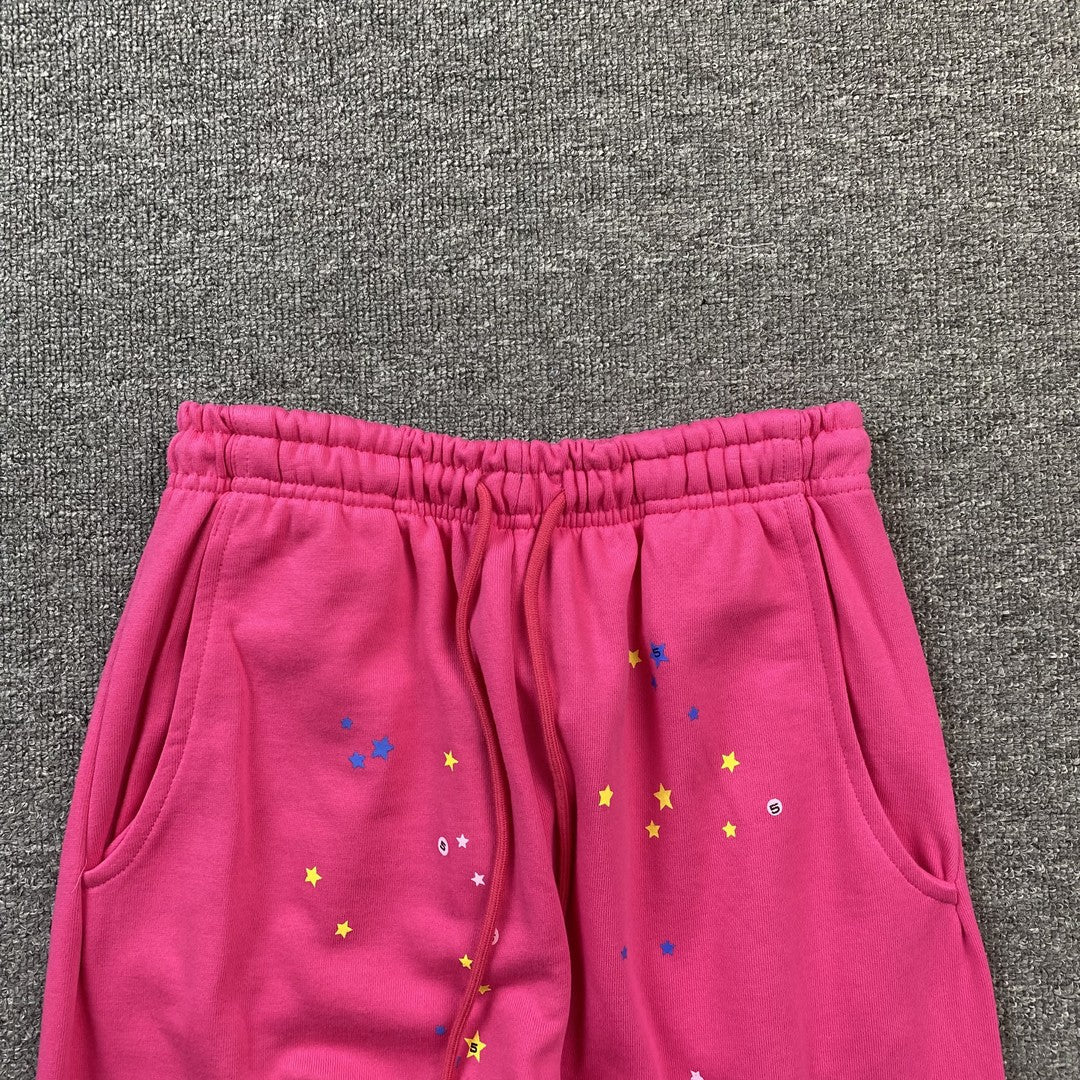 SP5DER P*NK SWEATPANTS PINK Status Shipping