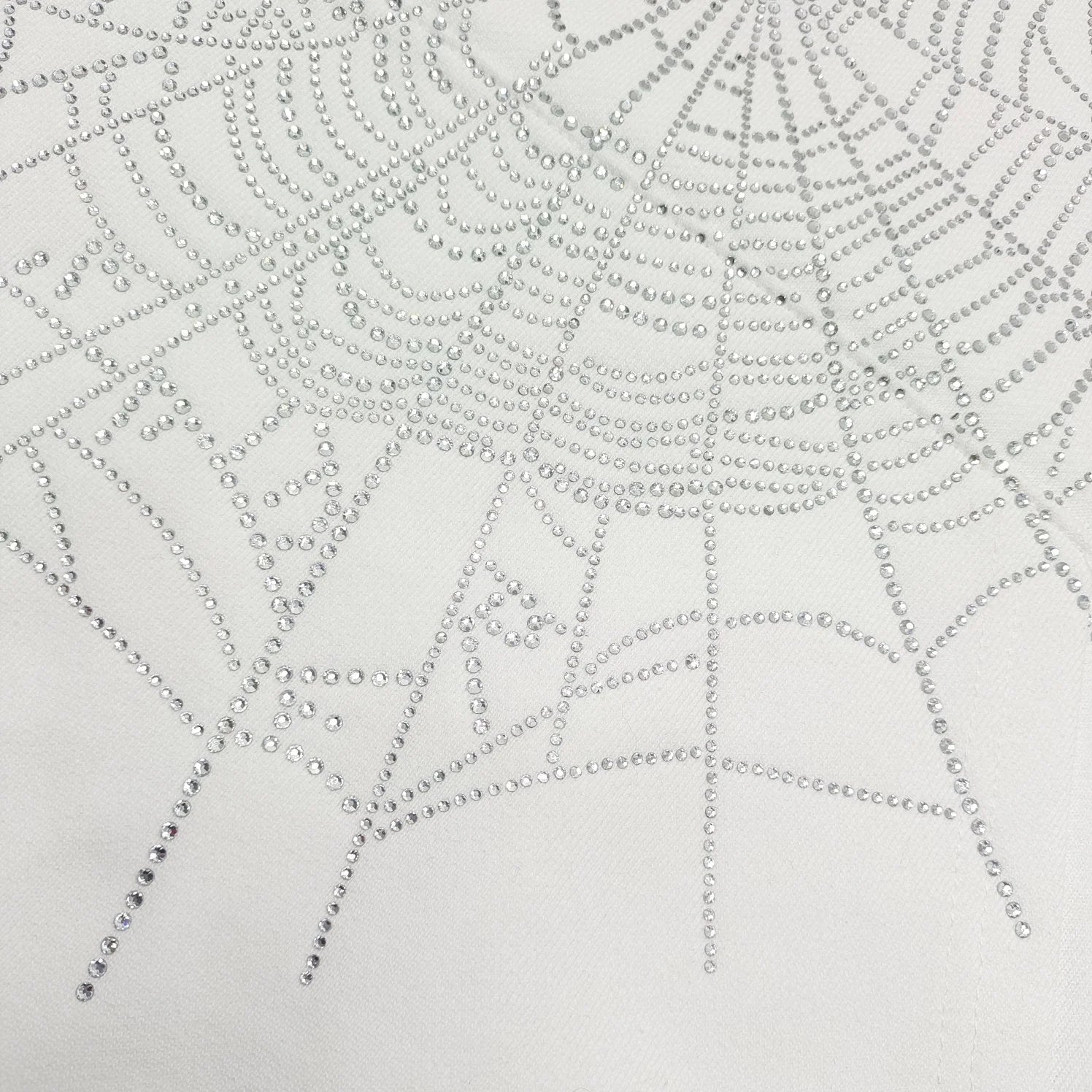 SP5DER OG RHINESTONE LOGO HOODIE WHITE Status Shipping