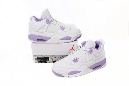 Jordan 4 White Purple Versili