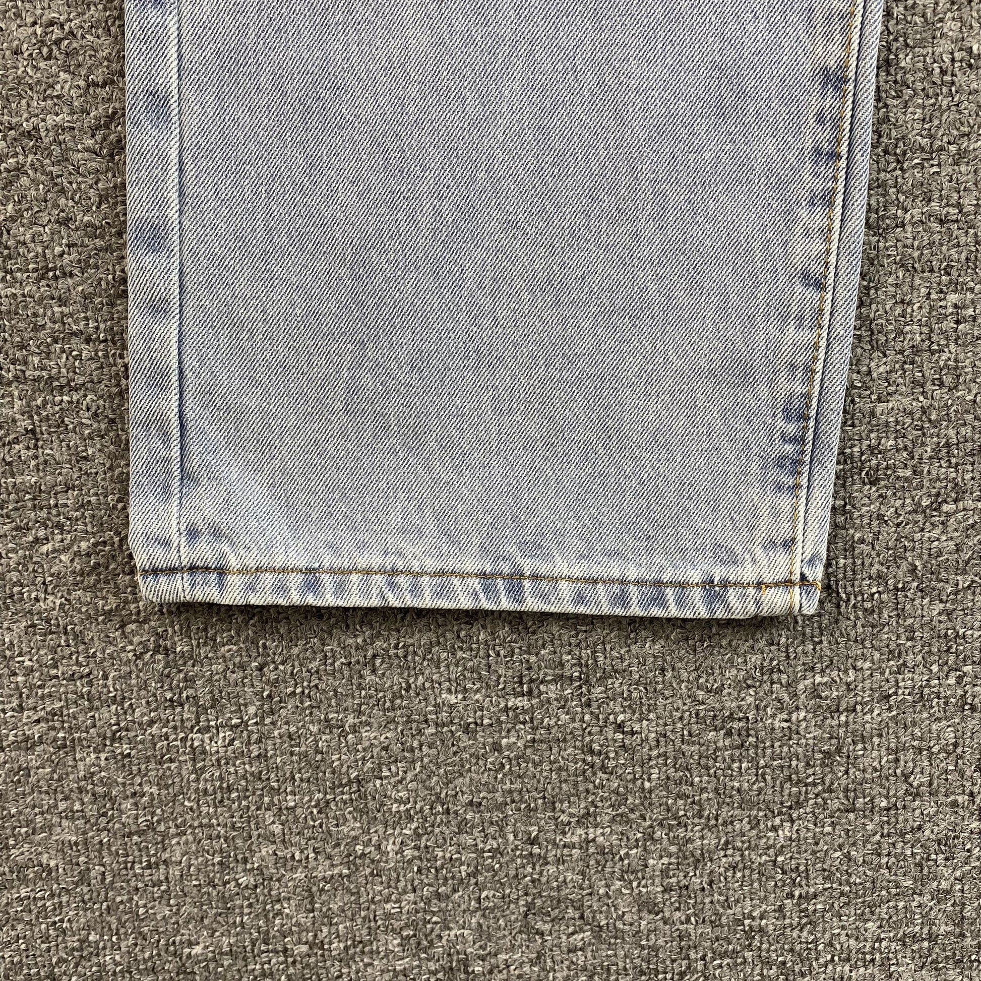 HELLSTAR BLACK FLAME JEANS WASHED BLUE Status Shipping