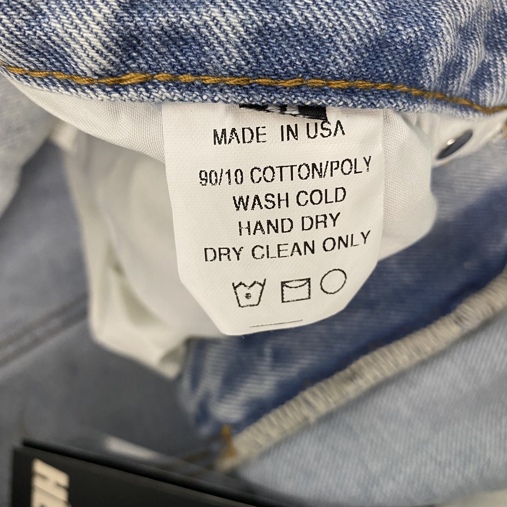 HELLSTAR BLACK FLAME JEANS WASHED BLUE Status Shipping