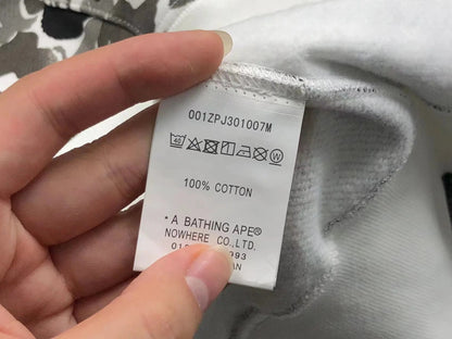 BAPE ABC CAMO SHARK FULL ZIP HOODIE GREY Status Shipping