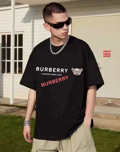 Burberry London England T-Shirt - Black Status Shipping