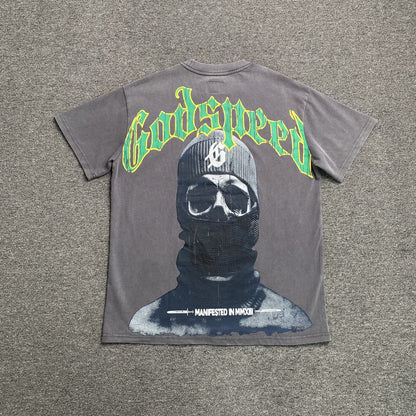 GODSPEED BALACLAVA SZN T-SHIRT WASHED GREY Versili