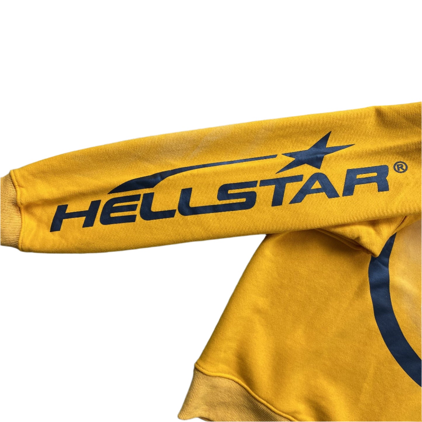 Hellstar "Records" Yellow Hoodie Versili