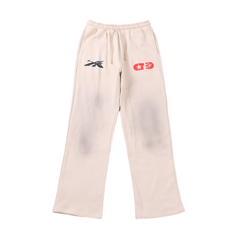 Hellstar Beige Sweatpants Versili