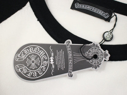 CHROME HEARTS HORSE SHOE LOGO LONGSLEEVE WHITE BLACK Status Shipping