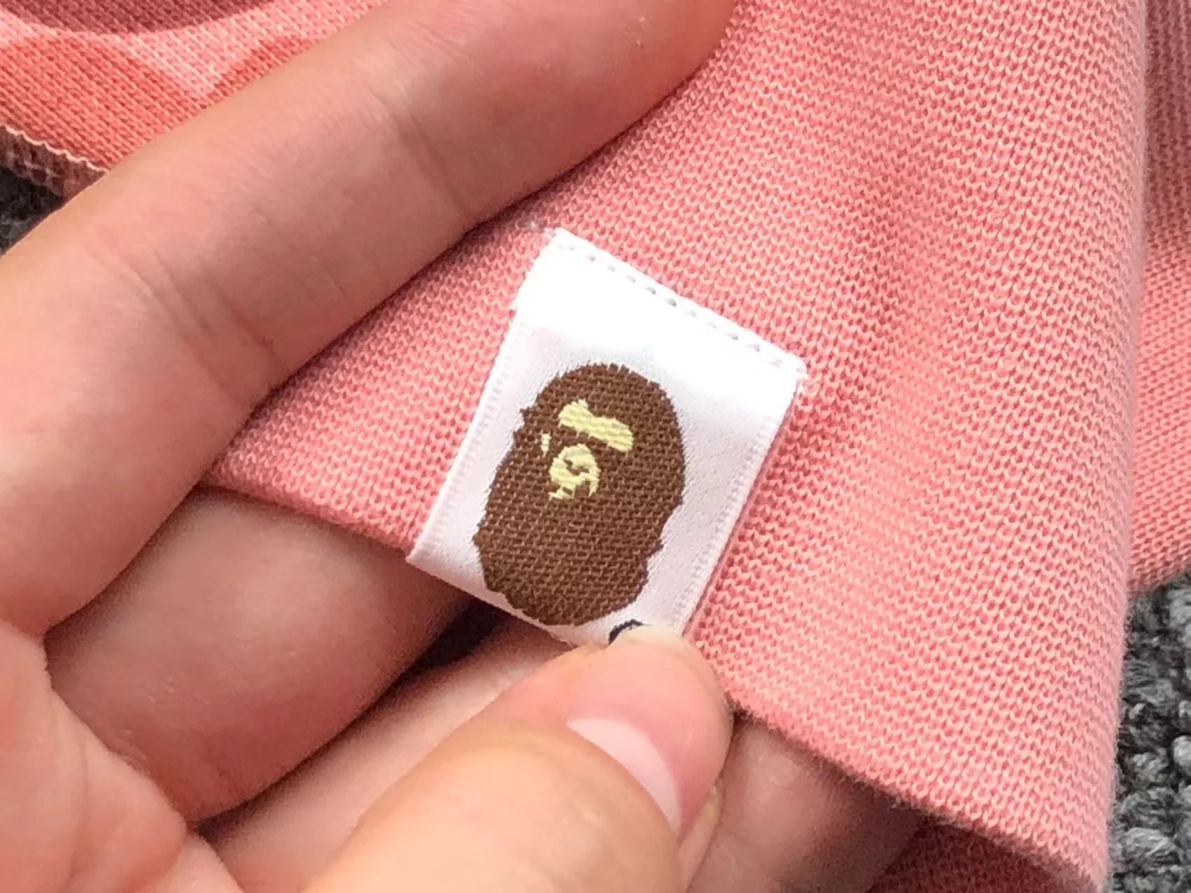 BAPE X BARBIE DOT CAMO SHARK FULL ZIP HOODIE PINK Status Shipping