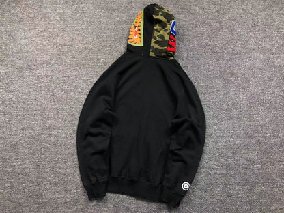 BAPE SHARK FULL ZIP HOODIE BLACK Status Shipping