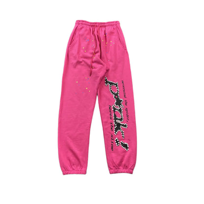 SP5DER P*NK SWEATPANTS PINK Status Shipping