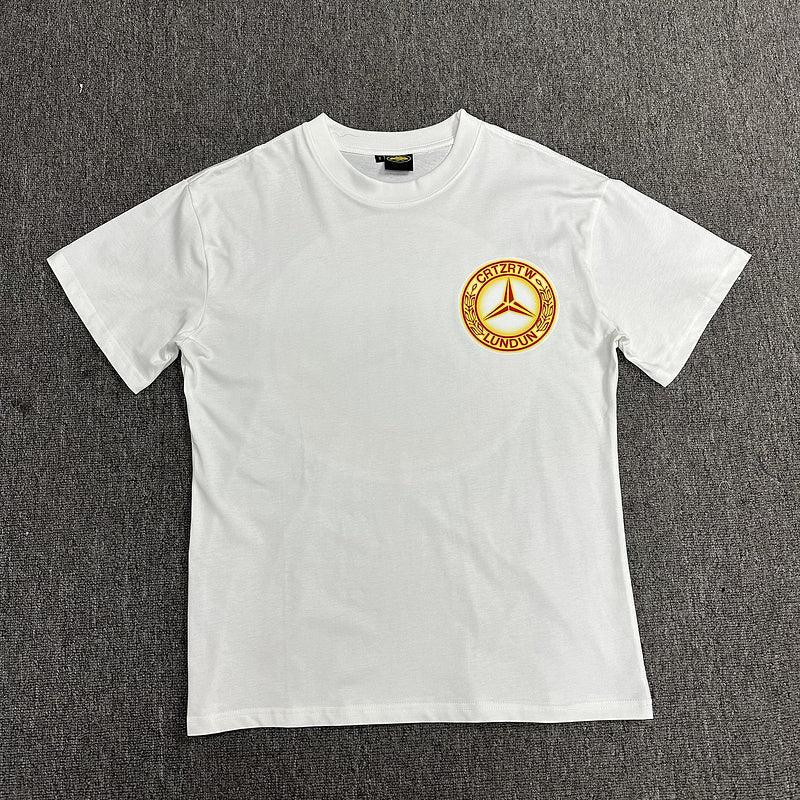CORTEIZ BENZ T-SHIRT WHITE Status Shipping