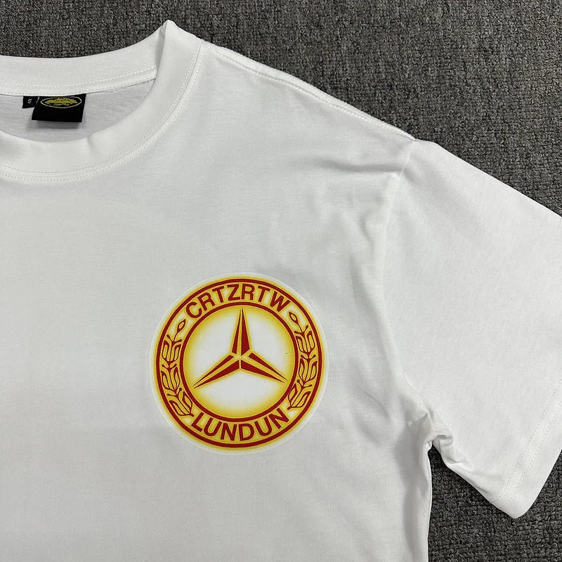 CORTEIZ BENZ T-SHIRT WHITE Status Shipping