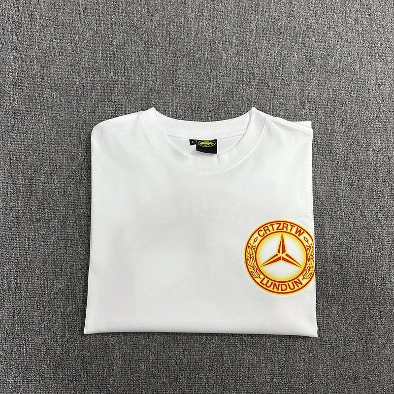 CORTEIZ BENZ T-SHIRT WHITE Status Shipping