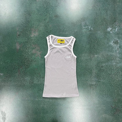 CORTEIZ OG CONTRAST TANK TOP WHITE Status Shipping