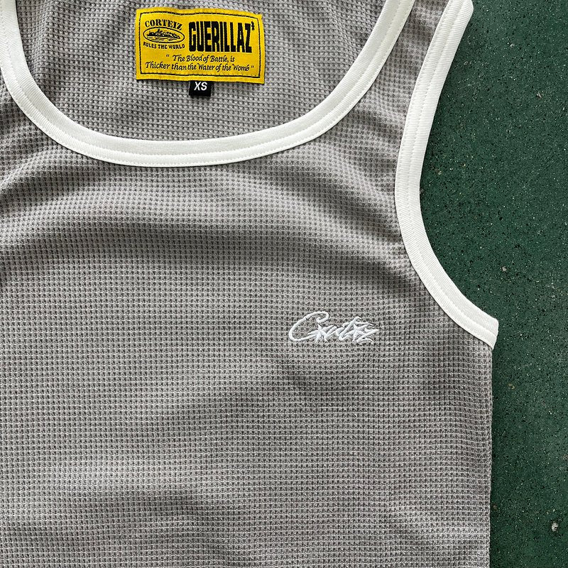 CORTEIZ OG CONTRAST TANK TOP WHITE Status Shipping